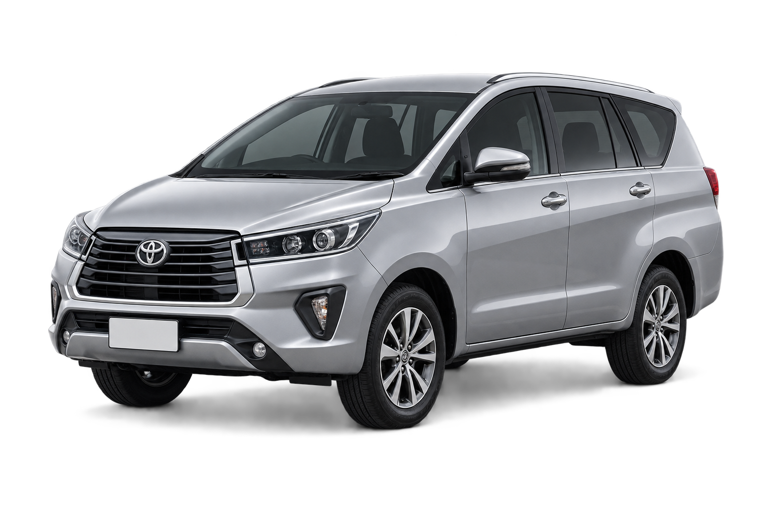 Illustrative Toyota Innova-style MPV
